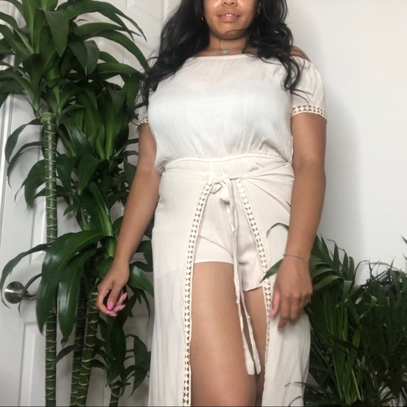 Boho Goddess High Low Romper Jumpsuit - Picture 11 of 11